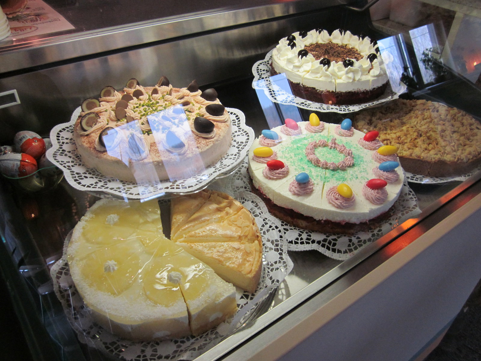 Blick in die Kuchentheke